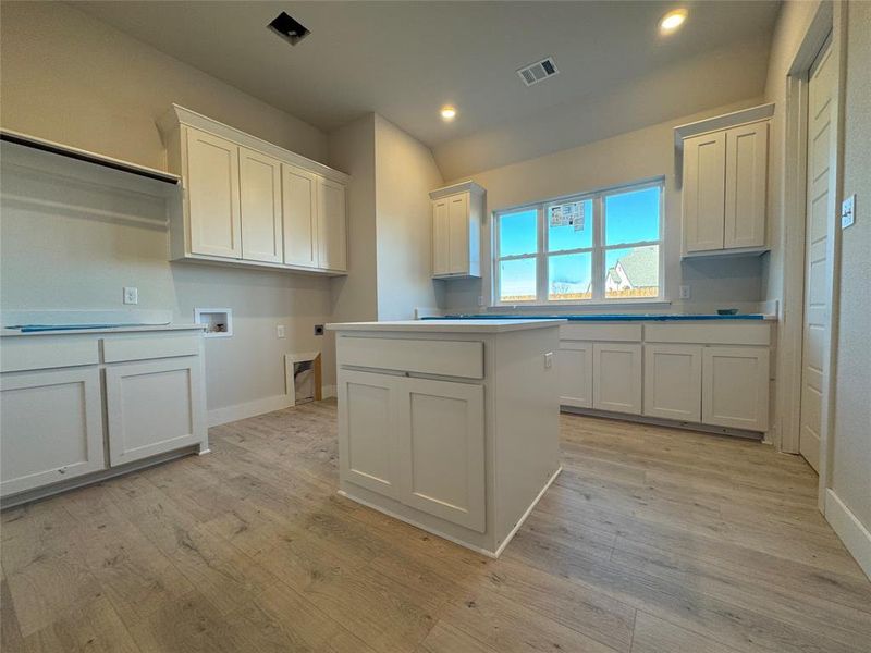 Furnished interior view inside a new home in Coyote Crossing, Godley (Image 4).