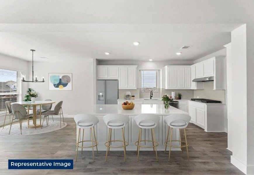 Furnished interior view inside a new home in Birdsong - Harwood, Mansfield (Image 8).