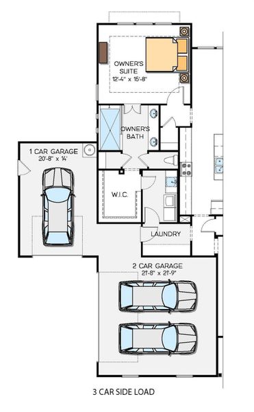 2D floor plan layout of this home in Harbor Watch, Statesville, NC (Image 4). 2D floor plan layout of this home in Harbor Watch, Statesville, NC (Image 4).