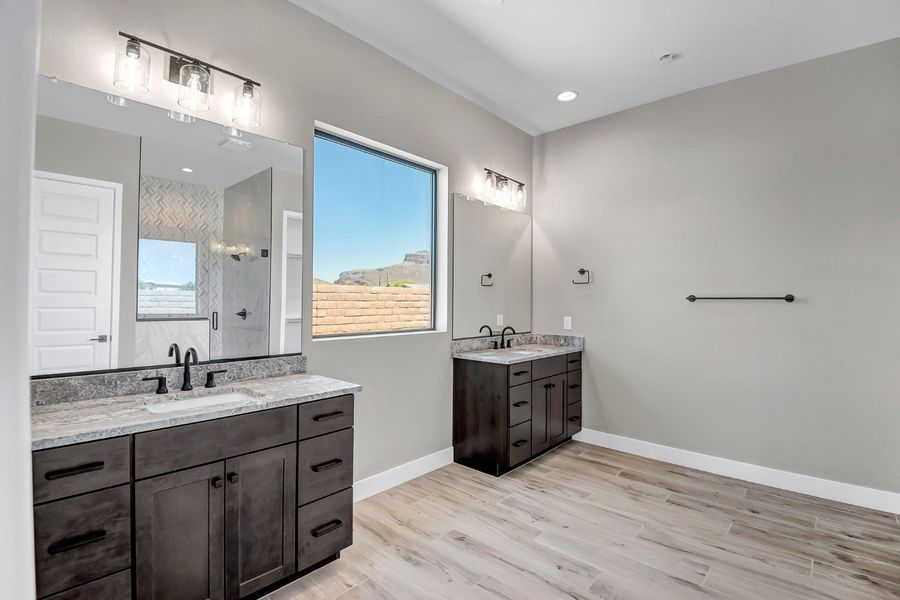 Furnished interior view inside a new home in Estates at Kings Ranch, Gold Canyon (Image 34).
