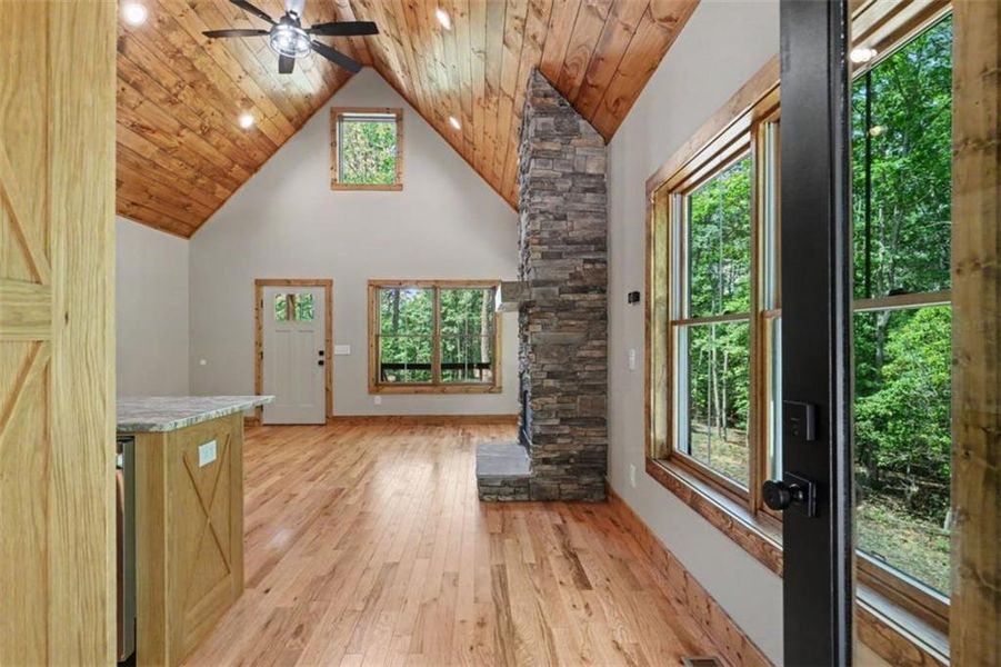 Spacious, unfurnished interior of a new home in , Blairsville (Image 32).