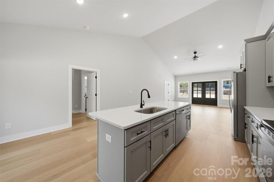 Furnished interior view inside a new home in , Morganton (Image 7).