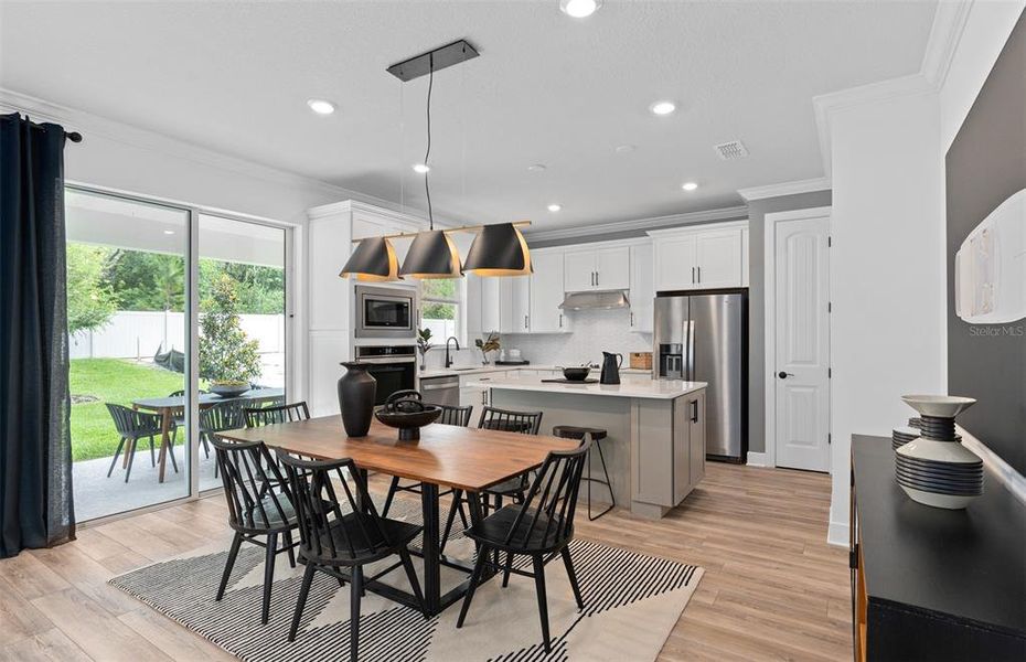 Furnished interior view inside a new home in Waterstone at Halifax Plantation, Ormond Beach (Image 15).