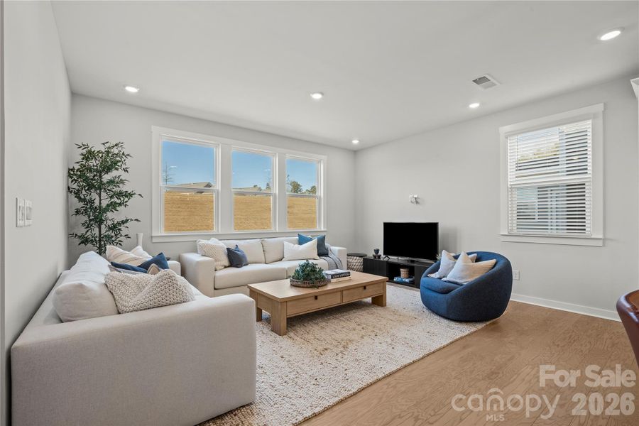 Furnished interior view inside a new home in , Charlotte (Image 29). Furnished interior view inside a new home in , Charlotte (Image 29).