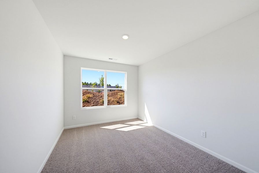 Spacious, unfurnished interior of a new home in Sweetbrier, Durham (Image 24).