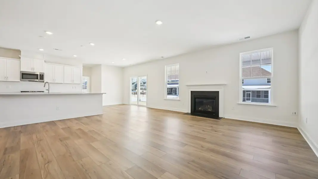Representative furnished interior of a home built from the Norris by DRB Homes in Blake Pond, Lillington (Image 11).