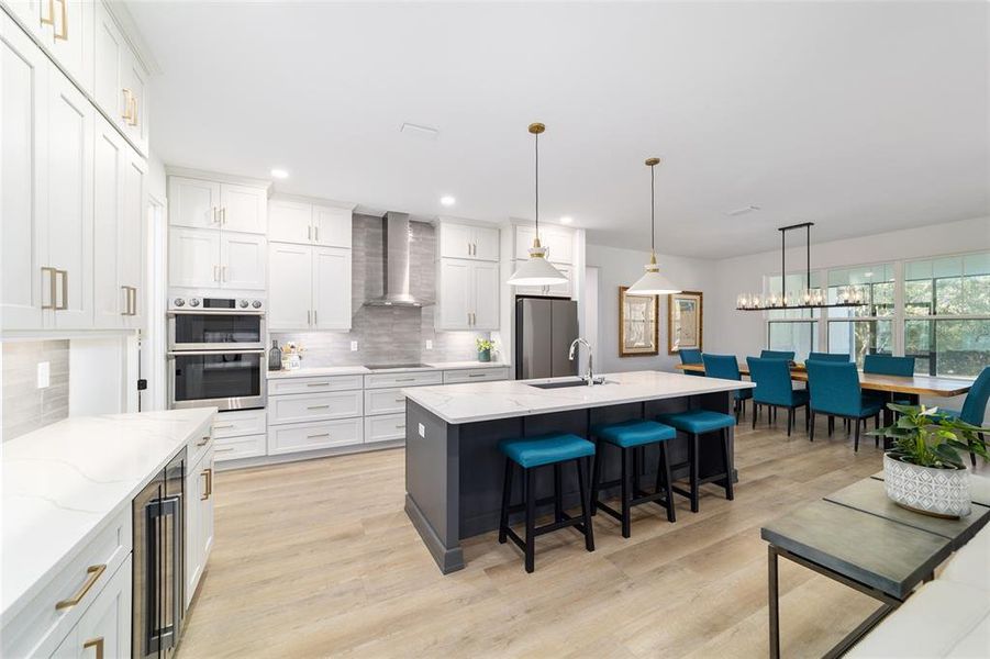 Furnished interior view inside a new home in , Belleview (Image 15).