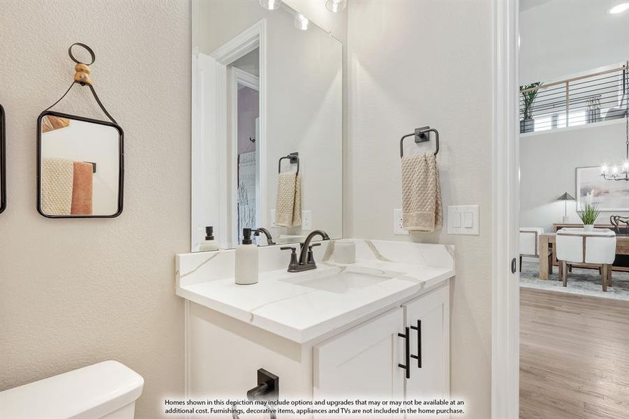 Furnished interior view inside a new home in Timberbrook, Justin (Image 28).