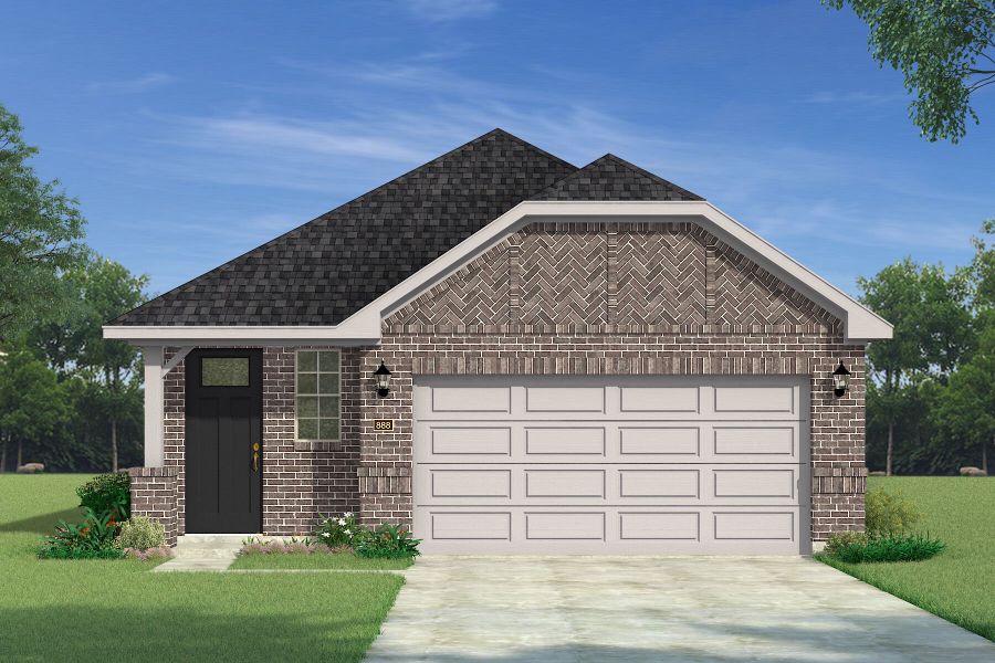 The Alford - Hill Country Elevation