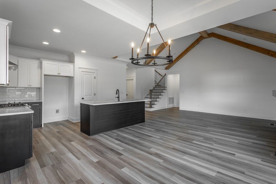 Representative furnished interior of a home built from the Groveland by Riverstone Construction, LLC in Creekside, Cleveland (Image 13).