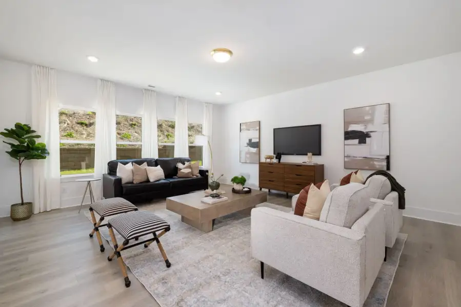 Furnished interior view inside a new home in Meadowview, Pittsboro (Image 11).