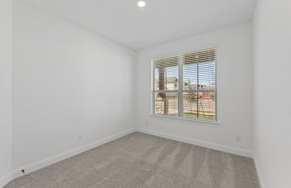 Spacious, unfurnished interior of a new home in Santa Rita Ranch, Liberty Hill (Image 44). Spacious, unfurnished interior of a new home in Santa Rita Ranch, Liberty Hill (Image 44).