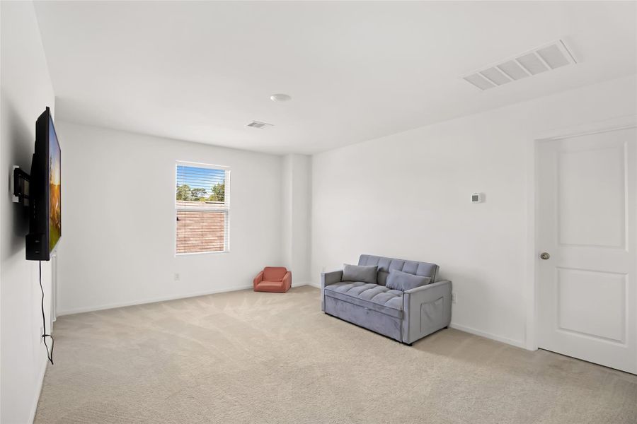 Great space for the kids to play and have their own TV.