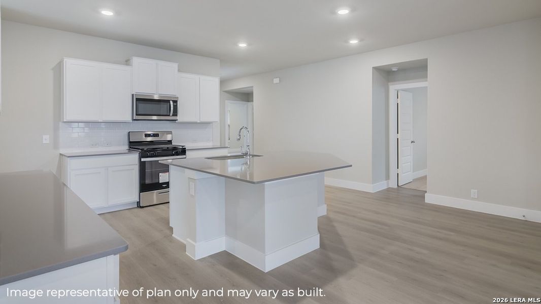 Furnished interior view inside a new home in Veranda, San Antonio (Image 9).