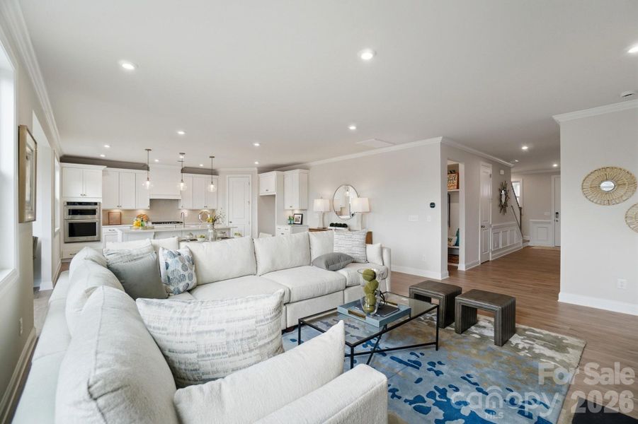 Furnished interior view inside a new home in Blair Place, Monroe (Image 25).