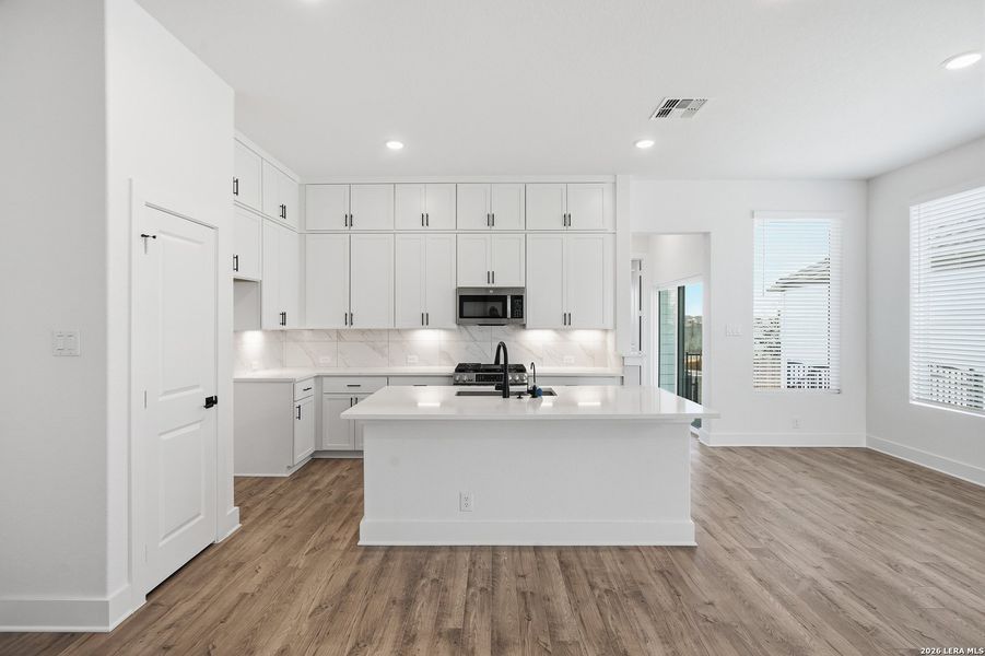 Furnished interior view inside a new home in Prominence, San Antonio (Image 14).