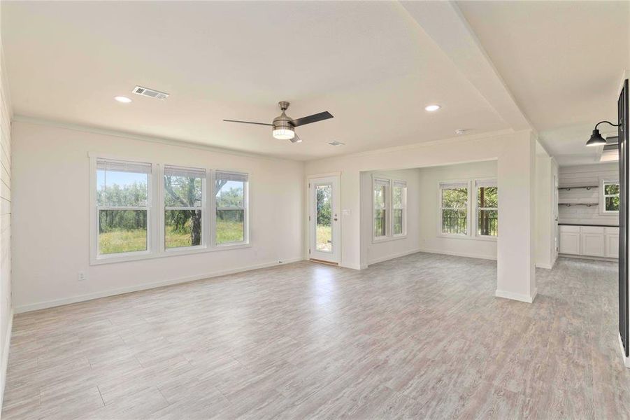 Spacious, unfurnished interior of a new home in , Brookesmith (Image 10).