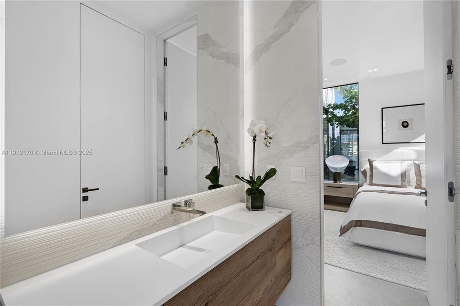 Furnished interior view inside a new home in , Hallandale Beach (Image 37).