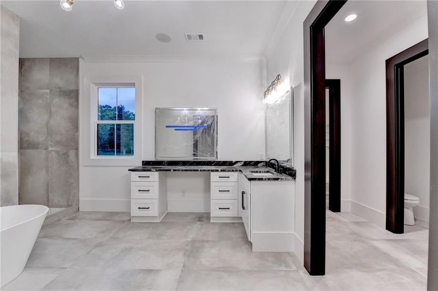 Furnished interior view inside a new home in , Buford (Image 8).