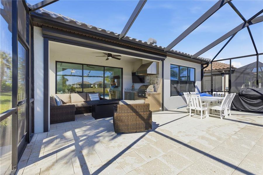 Exterior details and patio area of a home in , Bradenton (Image 38). Exterior details and patio area of a home in , Bradenton (Image 38).
