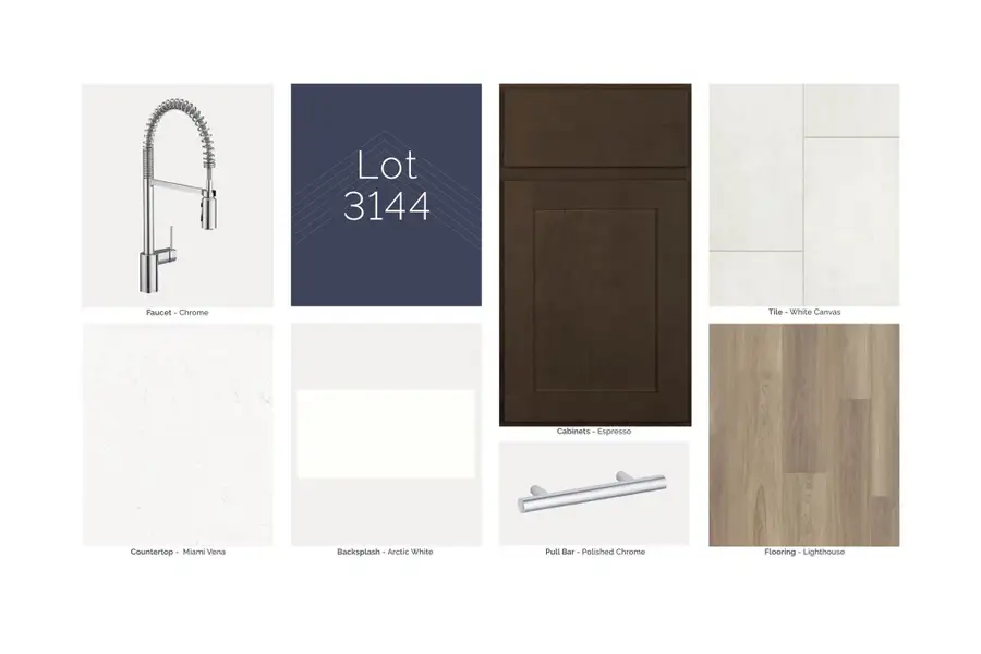 Sample of building materials used in homes in Ambrose, La Marque (Image 12).