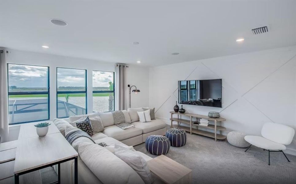 Furnished interior view inside a new home in Linden Grove, Powder Springs (Image 16). Furnished interior view inside a new home in Linden Grove, Powder Springs (Image 16).