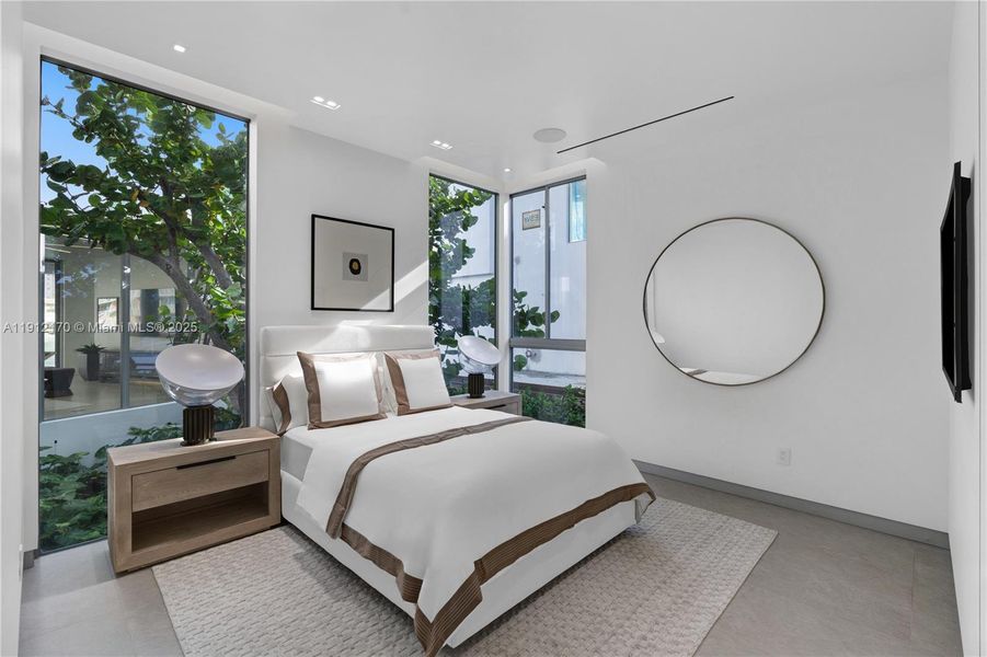 Furnished interior view inside a new home in , Hallandale Beach (Image 33).