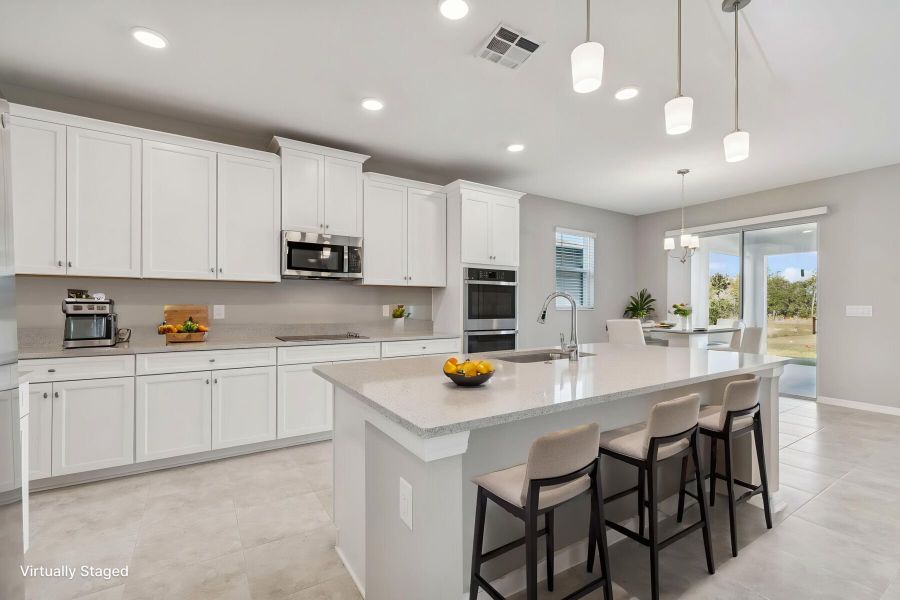 Kitchen - Virtually Staged Kitchen - Virtually Staged
