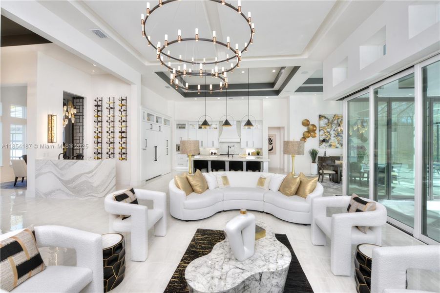 Furnished interior view inside a new home in The Estates at Brown's Landing, Port Orange (Image 21).