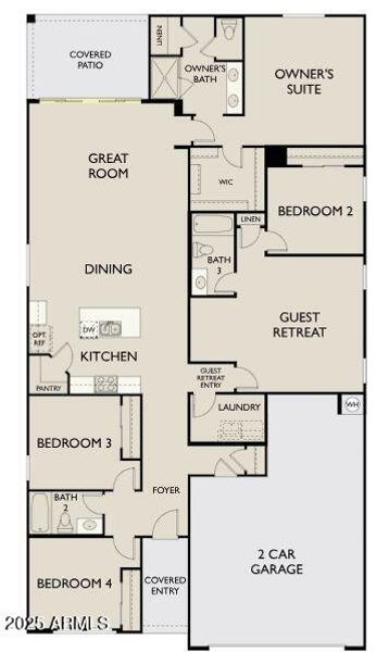 Sunflower floorplan (R)