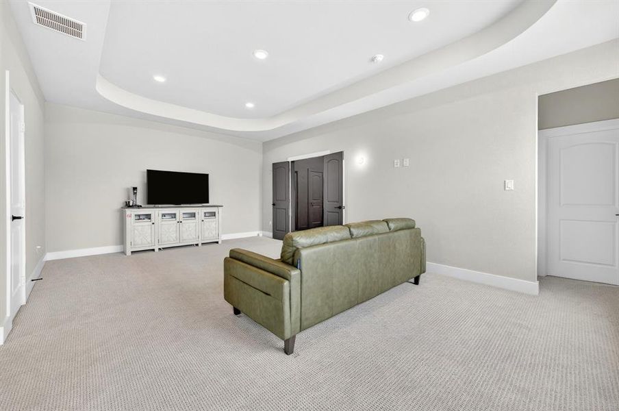 Furnished interior view inside a new home in Light Farms Graham/Reagan, Celina (Image 7).