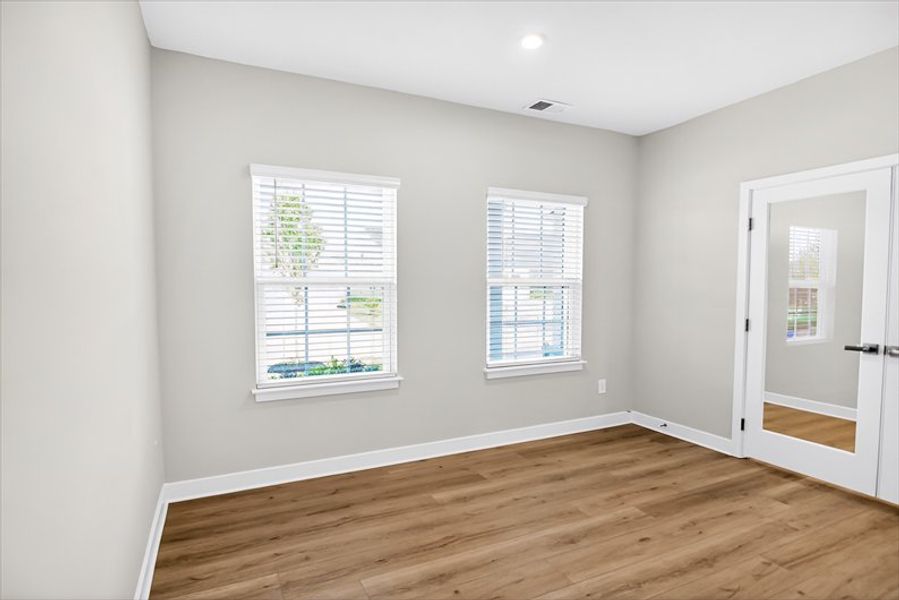 Spacious, unfurnished interior of a new home in Berkeley, Spartanburg (Image 13). Spacious, unfurnished interior of a new home in Berkeley, Spartanburg (Image 13).