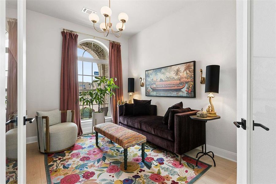 Furnished interior view inside a new home in Elements at Viridian - Garden Series, Arlington (Image 13).