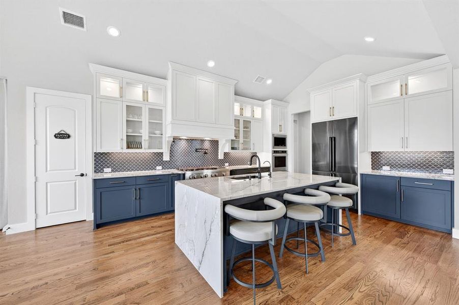Furnished interior view inside a new home in Light Farms Graham/Reagan, Celina (Image 16).
