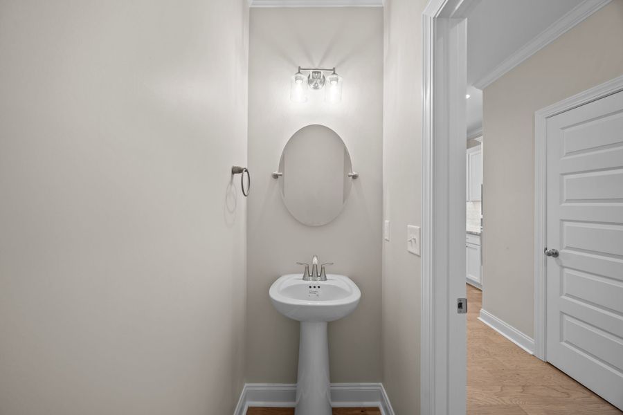 Furnished interior view inside a new home in Kennedy's Crossing, Grimesland (Image 8).