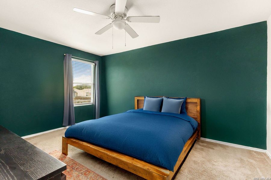 Furnished interior view inside a new home in Vista Point, San Antonio (Image 12).