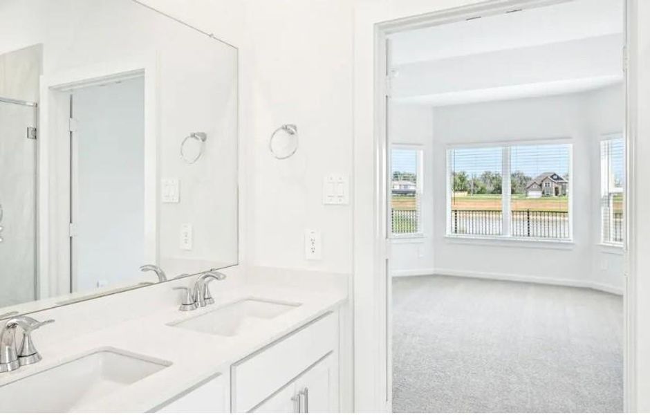 Photo is not of the actual home, but is an inspirational photo of builder’s model home and may depict options, furnishings, and/or decorator features that are not included