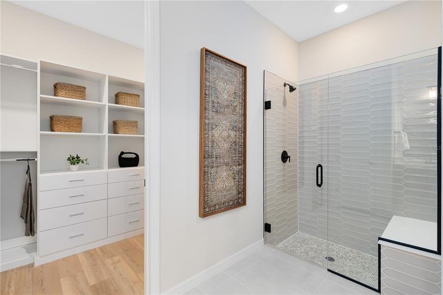 Furnished interior view inside a new home in Del Webb Twin Lakes, St. Cloud (Image 17).