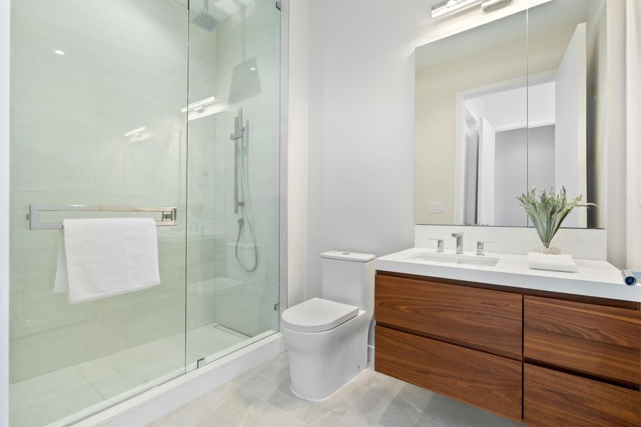 Furnished interior view inside a new home in Alina Residences, Boca Raton (Image 5). Furnished interior view inside a new home in Alina Residences, Boca Raton (Image 5).