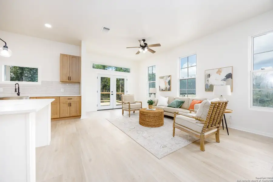 Furnished interior view inside a new home in , Blanco (Image 11). Furnished interior view inside a new home in , Blanco (Image 11).