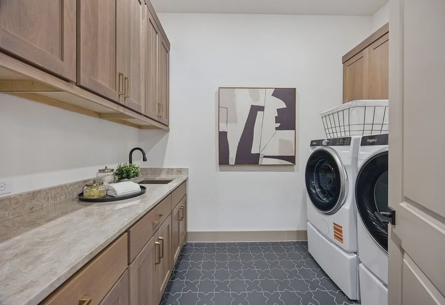 Plan 6029 Laundry Room - Staged - 17 of 24