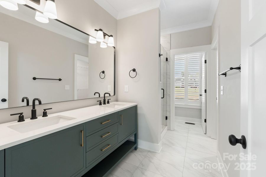 Furnished interior view inside a new home in , Lewisville (Image 5).