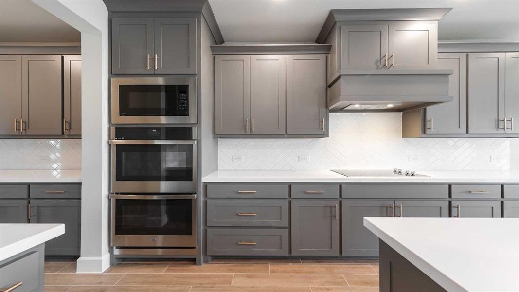 Furnished interior view inside a new home in Terraces 72', Rockwall (Image 8).