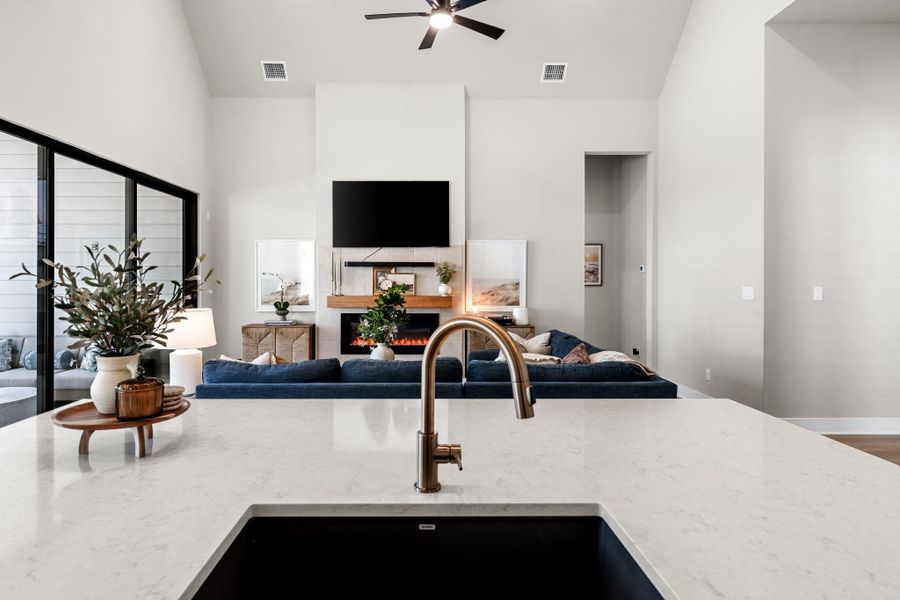Furnished interior view inside a new home in , Georgetown (Image 28).
