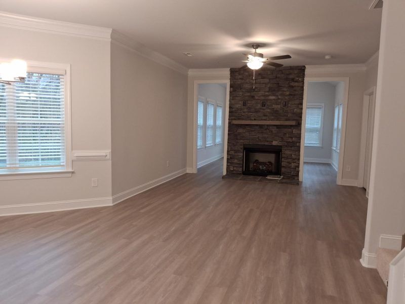 Spacious, unfurnished interior of a new home in Weybridge, Burlington (Image 73). Spacious, unfurnished interior of a new home in Weybridge, Burlington (Image 73).