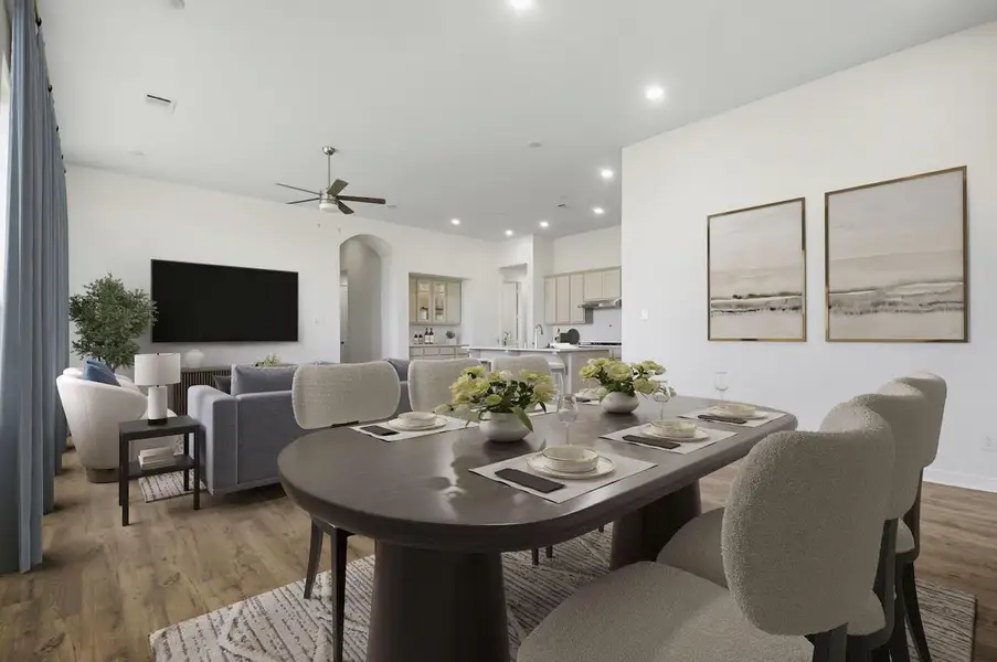 Dining Area - Virtually Staged