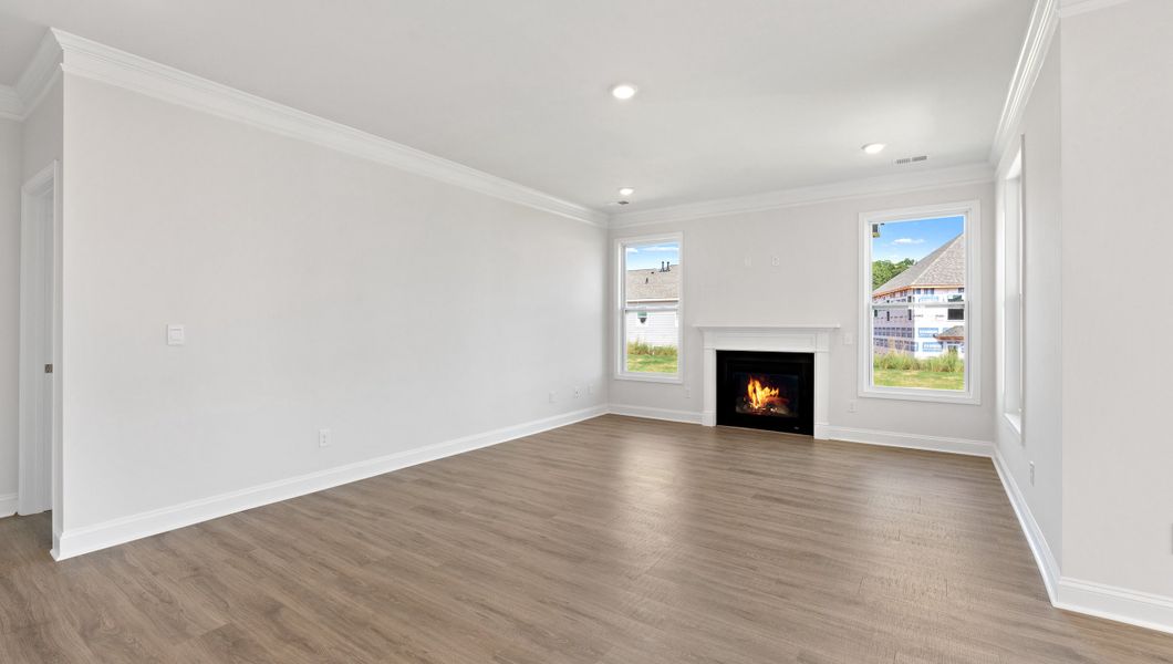 Spacious, unfurnished interior of a new home in Whitehawk Meadows, Travelers Rest (Image 23).