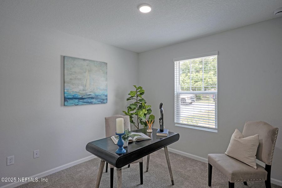Furnished interior view inside a new home in , Jacksonville (Image 35). Furnished interior view inside a new home in , Jacksonville (Image 35).
