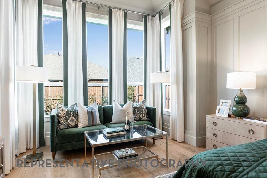 Furnished interior view inside a new home in Kresston, Montgomery (Image 10).