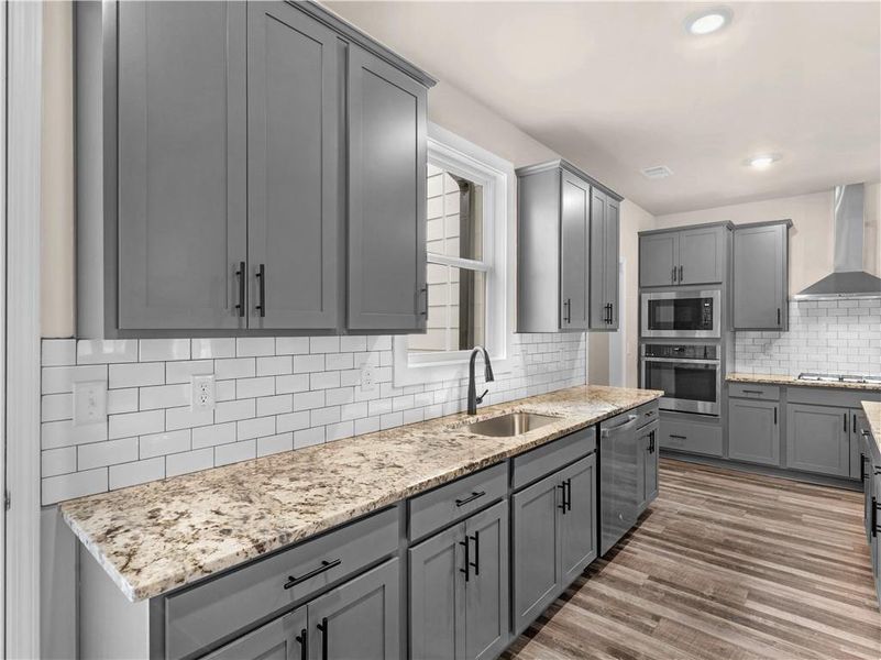 Furnished interior view inside a new home in , Mansfield (Image 6).